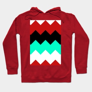 Chevron Pattern Hoodie